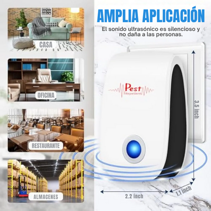 REPELENTE ULTRASONICO PARA PLAGAS