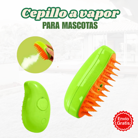 Cepillo a Vapor para Mascotas