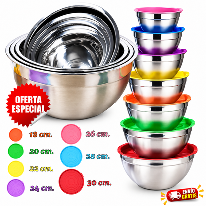 SET BOWL ™ - 7 BOWL HERMÉTICOS