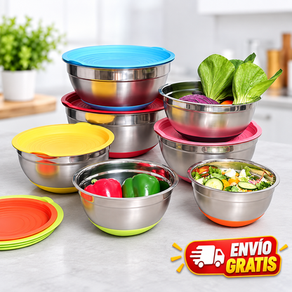 SET BOWL ™ - 7 BOWL HERMÉTICOS