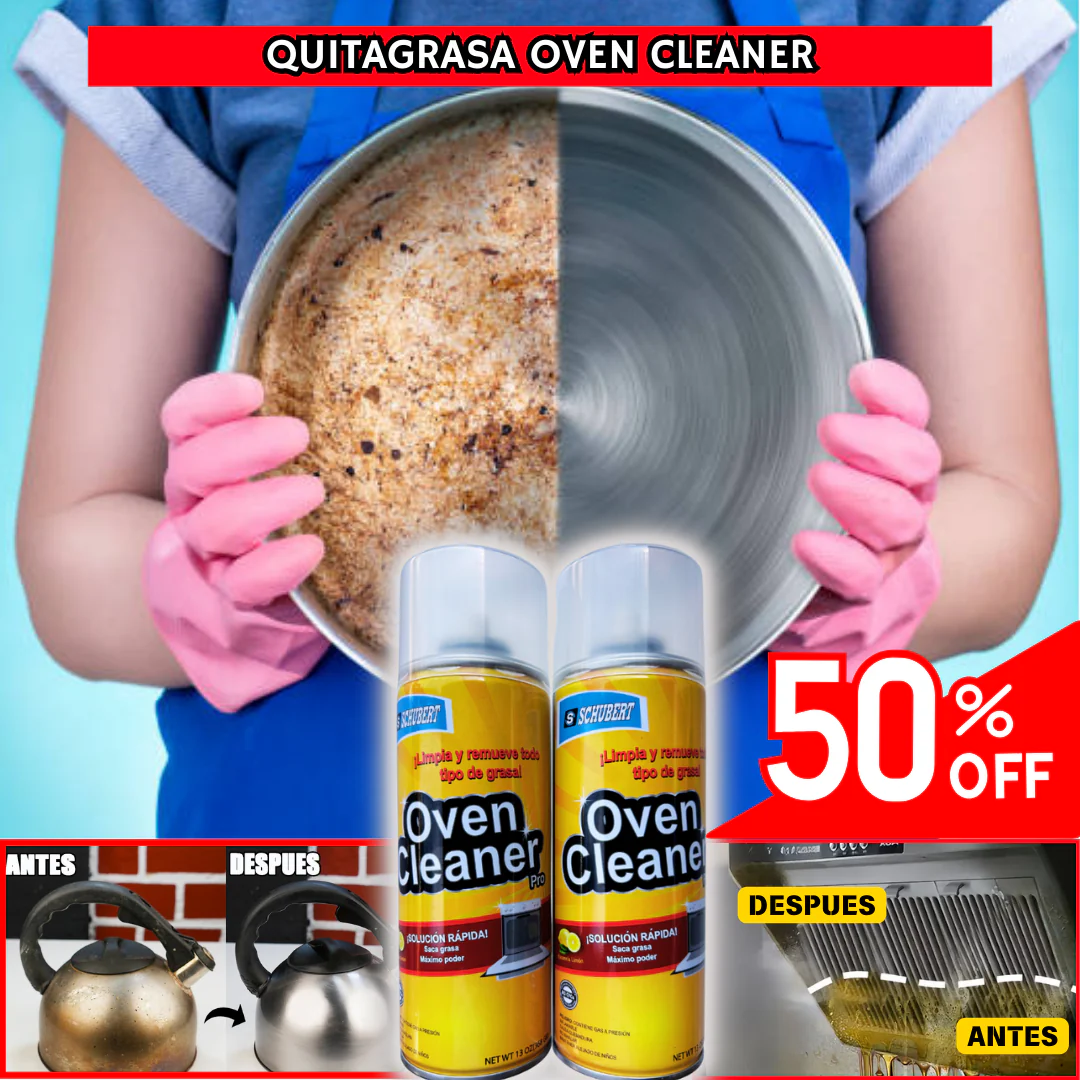 (3x1) OVEN CLEANER QUITA GRASA