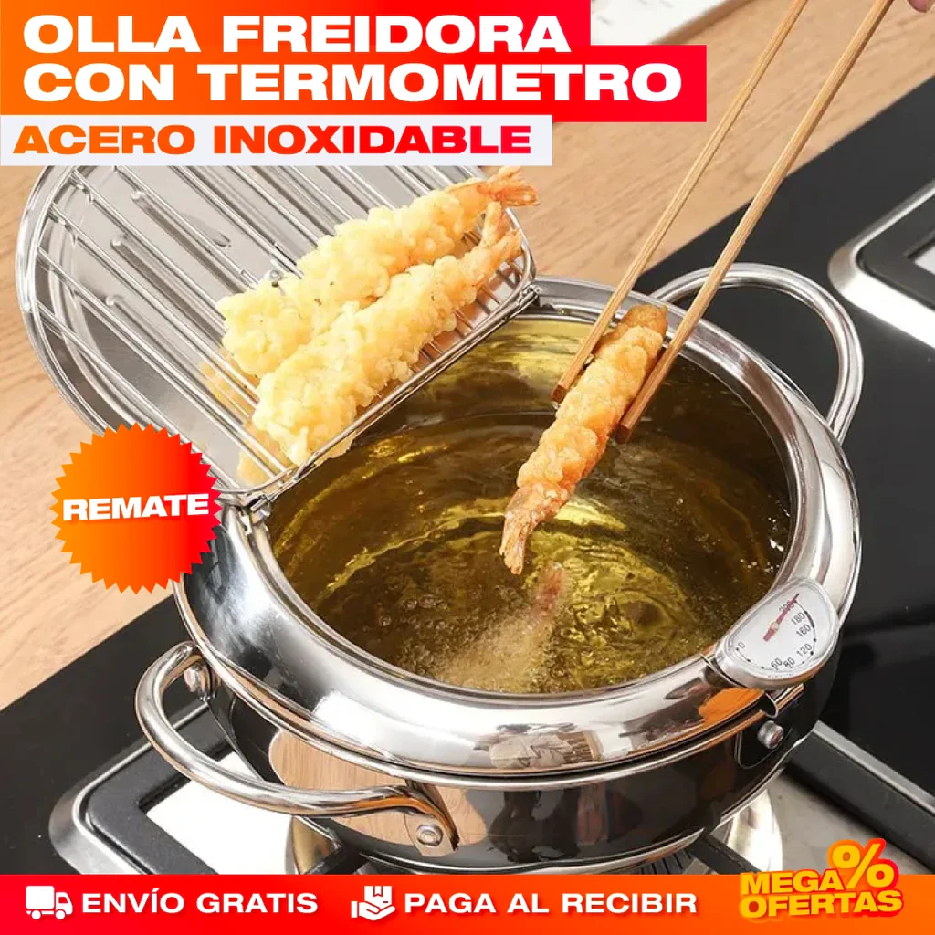 Olla Freidora Japonesa CrispyHome™