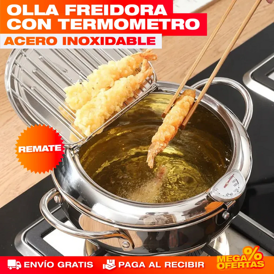 Olla Freidora Japonesa CrispyHome™