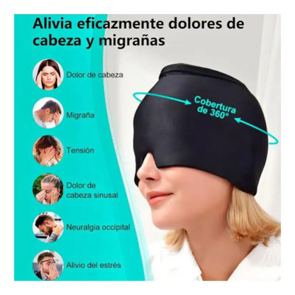 GORRO GEL PARA DOLOR DE CABEZA O MIGRAÑA