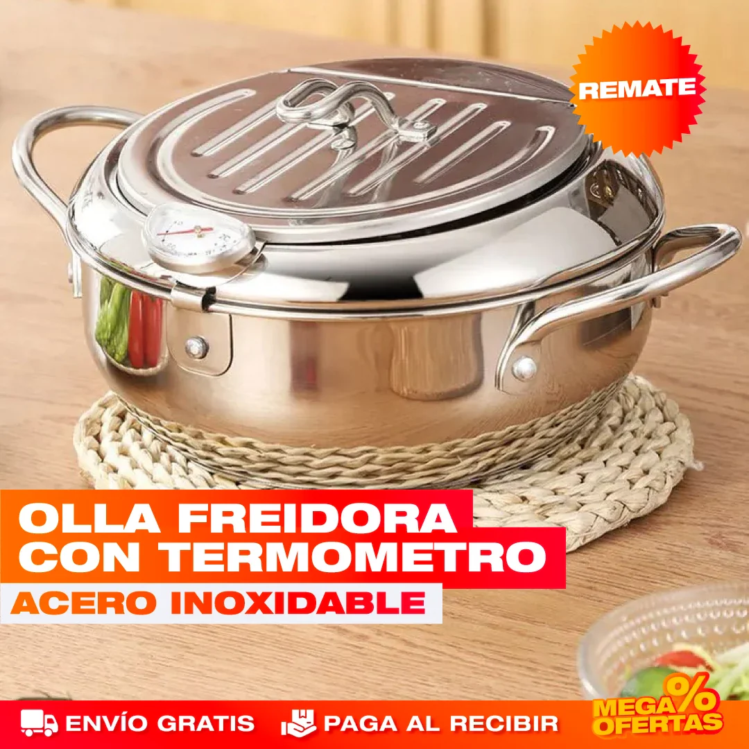 Olla Freidora Japonesa CrispyHome™