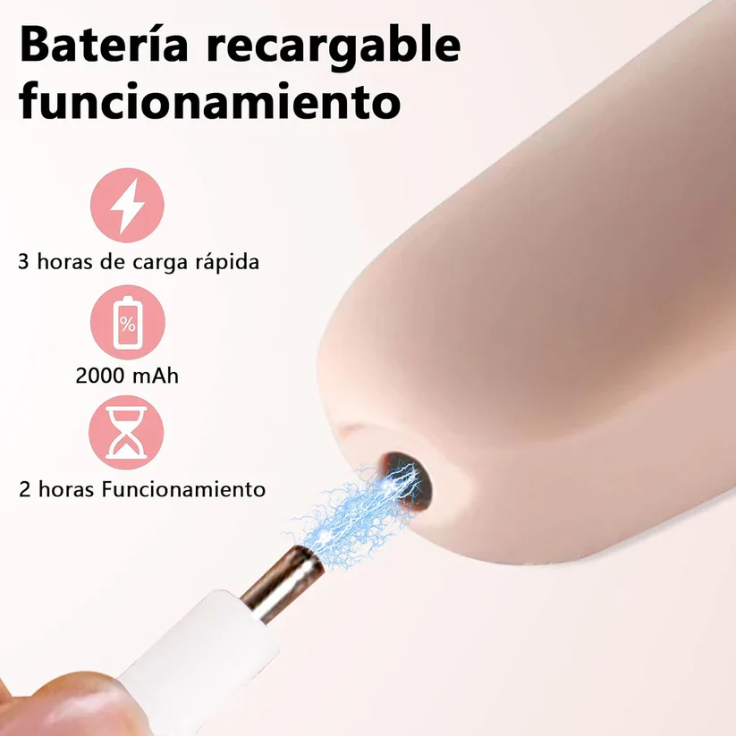 REMOVEDOR  ELECTRICO DE CALLOS PRO