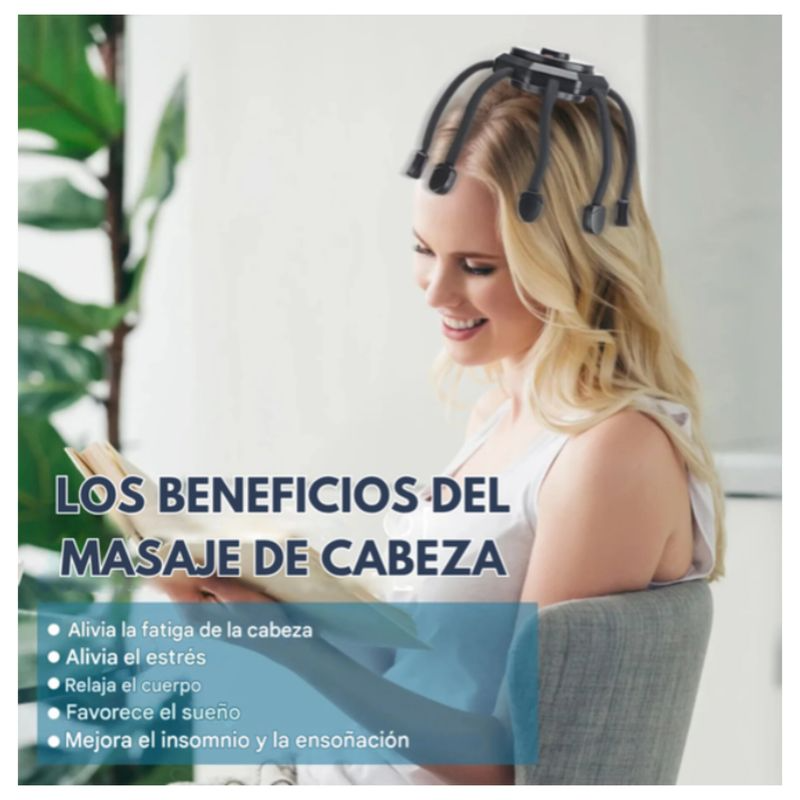 MASAJEADOR DE CABEZA PRO MAX
